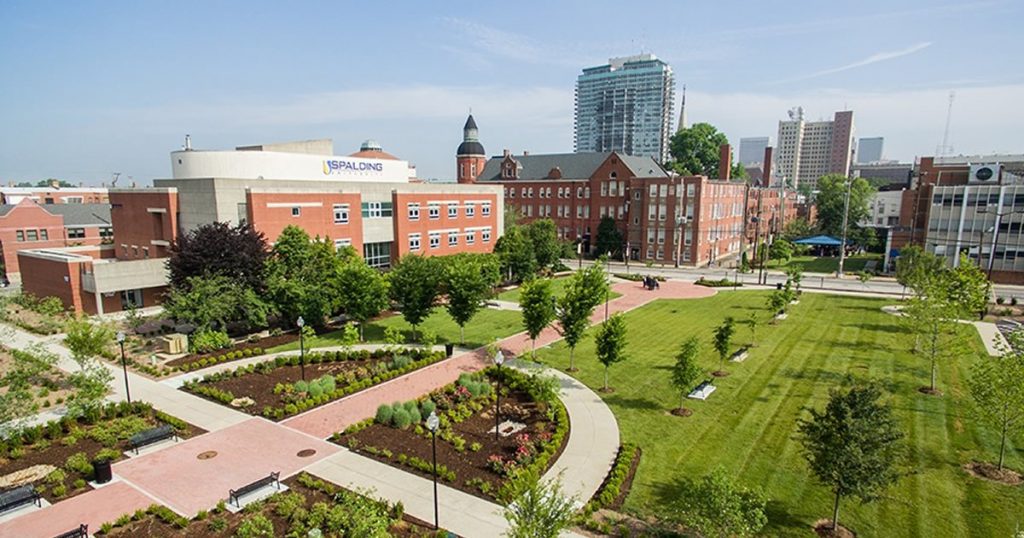 Mother Catherine Square aerial