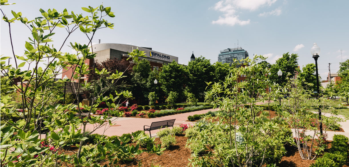 Campus in spring